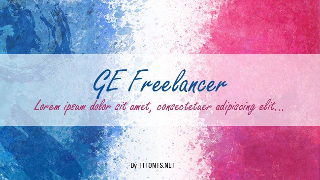 GE Freelancer example
